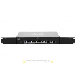 SG200-10FP CISCO SG200 8 PORT 1GB BASET 2 PORT 1GB SFP POE SMART SWITCH WITH RACK EARS WITHOUT AC ADAPTER -