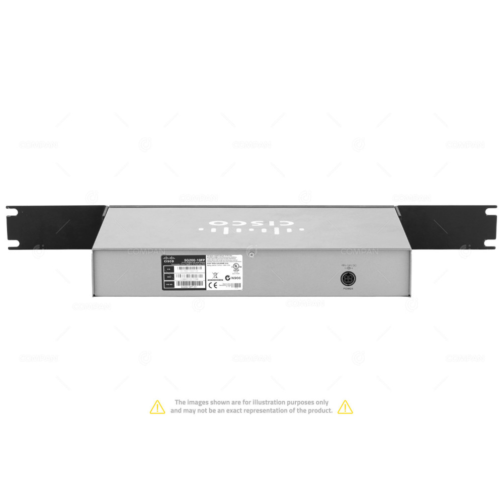 SG200-10FP CISCO SG200 8 PORT 1GB BASET 2 PORT 1GB SFP POE SMART SWITCH WITH RACK EARS WITHOUT AC ADAPTER -