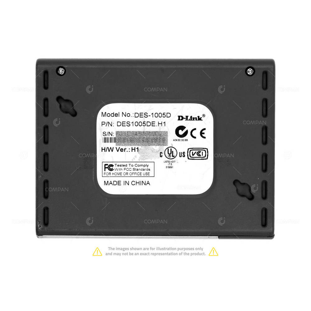 DES1005D D-LINK DES-1005D 5 PORT 100MB UNMANAGED SWITCH DES1005DE.H1