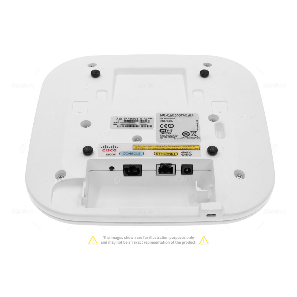 AIR-CAP3502I-E-K9 AIR-CAP3502I-E-K9 - 2.4/5GHZ, 802.11A/G/N, WIFI 4