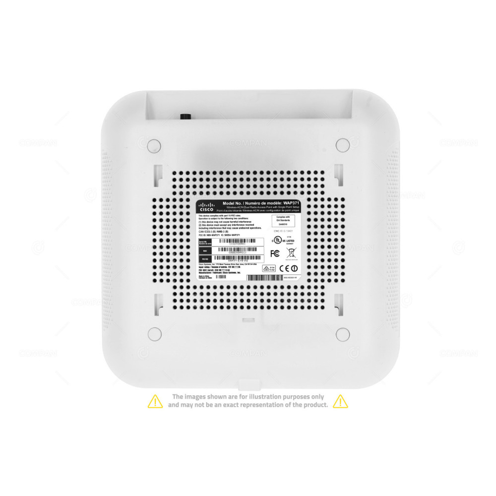 WAP371 ACCESS POINT CISCO WAP371 802.11AC (WI-FI 5), 802.11N (WI-FI 4)