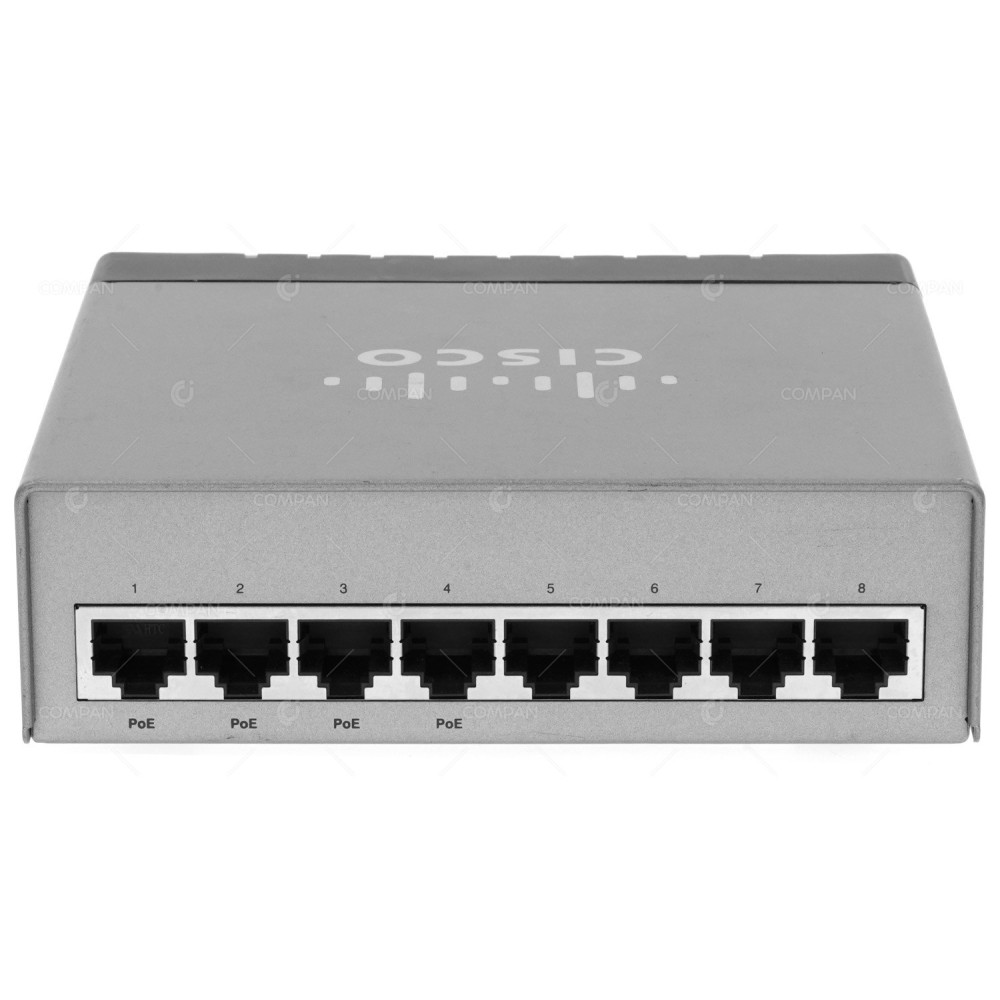 SLM2008PT CISCO SMALL BUSINESS SG 200-08P 8 PORT 1GB POE SMART SWITCH WITHOUT AC ADAPTER SG200-08P