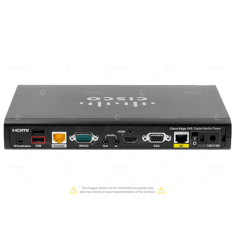 CS-E340-M32-K9 CISCO EDGE 340 DIGITAL MEDIA PLAYER CS-E340