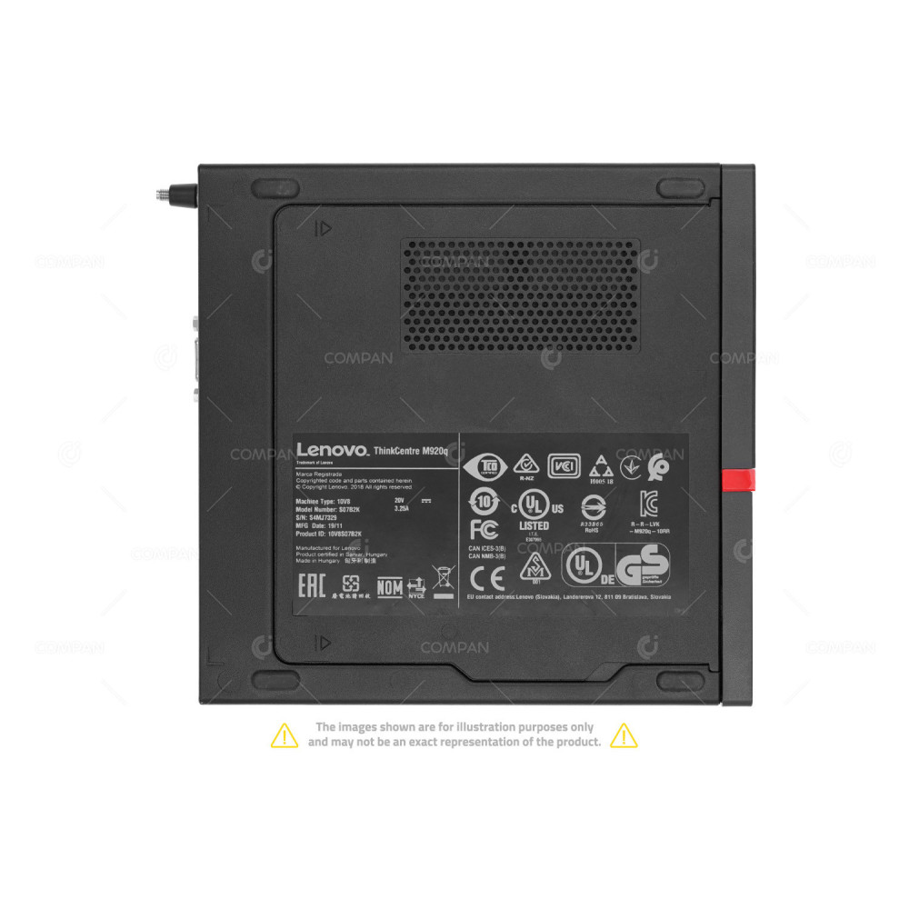 THINKCENTRE M920Q LENOVO 10V8S07B2K 1X INTEL CORE I5-8500T @ 2.10GHZ RAM 8GB(1X 8GB  DDR4  1X 2667MHZ ) () 10V8S07B2K