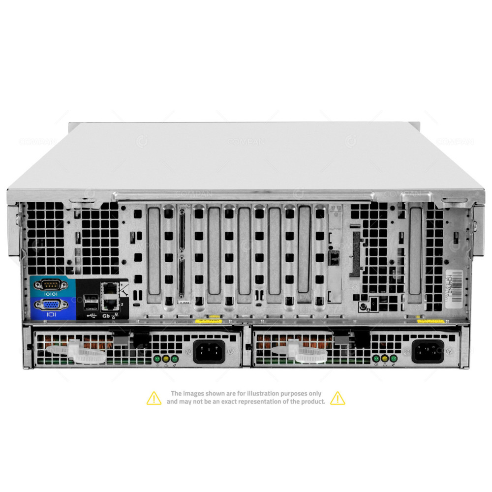 6850-5LFF DELL COMPUTER CORPORATION POWEREDGE 6850 4X INTEL XEON @ 3.00GHZ RAM 32GB(16X 2GB  DDR2  16X 400MHZ ) ()