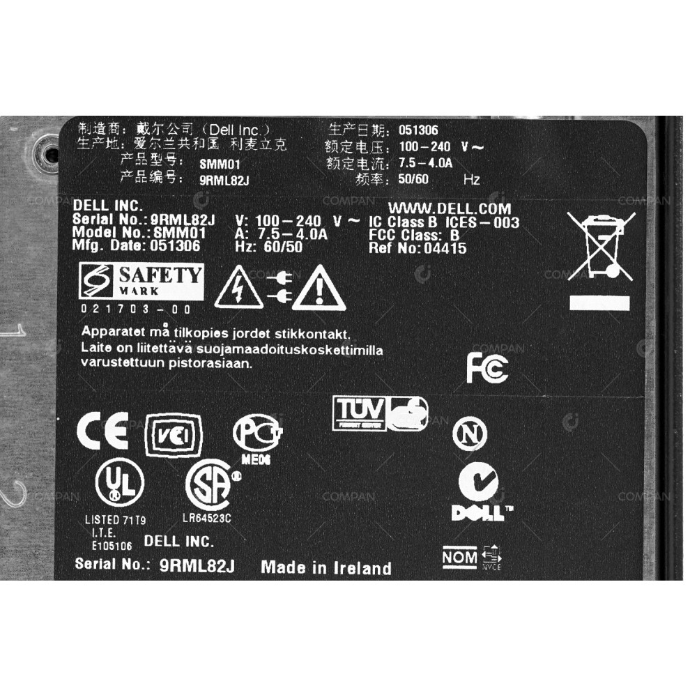 1800-6LFF DELL POWEREDGE 1800 FAULTY POWEREDGE 1800