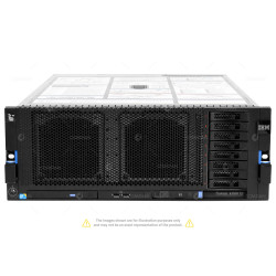 X3850 X5-8SFF IBM SYSTEM X3850 X5 -[71454RG]- 4X INTEL XEON X7550 @ 2.00GHZ RAM 128GB(32X 4GB  DDR3  32X 1066MHZ ) 3X 146 GB (3X SAS )