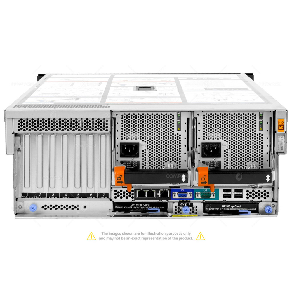X3850 X5-8SFF IBM SYSTEM X3850 X5 -[71454RG]- 4X INTEL XEON X7550 @ 2.00GHZ RAM 128GB(32X 4GB  DDR3  32X 1066MHZ ) 3X 146 GB (3X SAS )