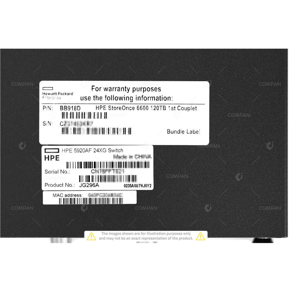 JG296A HPE FLEXFABRIC 5920AF 24 PORT 10GB SFP+ SWITCH FF5920, FLEXFABIC 5920