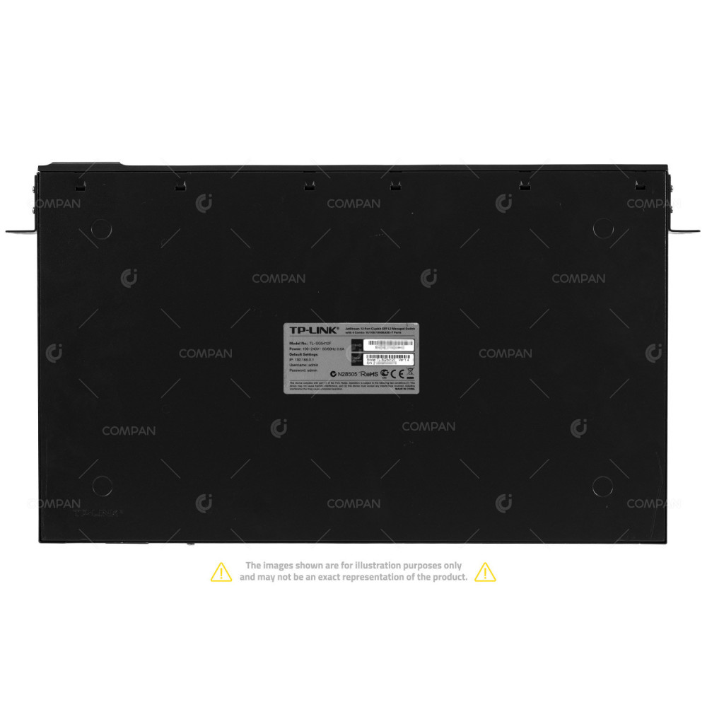 TL-SG5412F TP-LINK SG5412F 12 PORT 1GB SFP 4 COMBO PORT 1GB ETHERNET SWITCH -