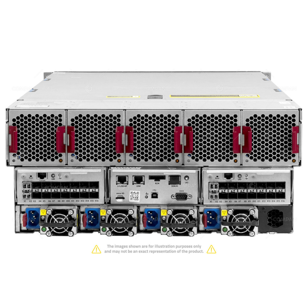MOONSHOT 1500 HPE MOONSHOOT 1500 45 BLADE SLOTS  32 PORT 10GB SFP+ DUAL SWITCH SERVER CHASSIS WITH 35X M710P NODES 10X M710X NODES 755372-B21