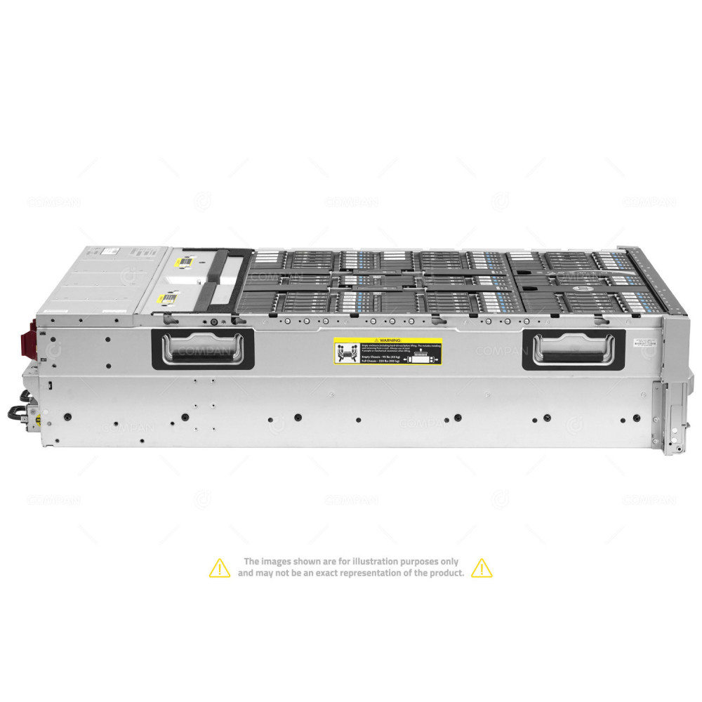 MOONSHOT 1500 HPE MOONSHOOT 1500 45 BLADE SLOTS  32 PORT 10GB SFP+ DUAL SWITCH SERVER CHASSIS WITH 35X M710P NODES 10X M710X NODES 755372-B21