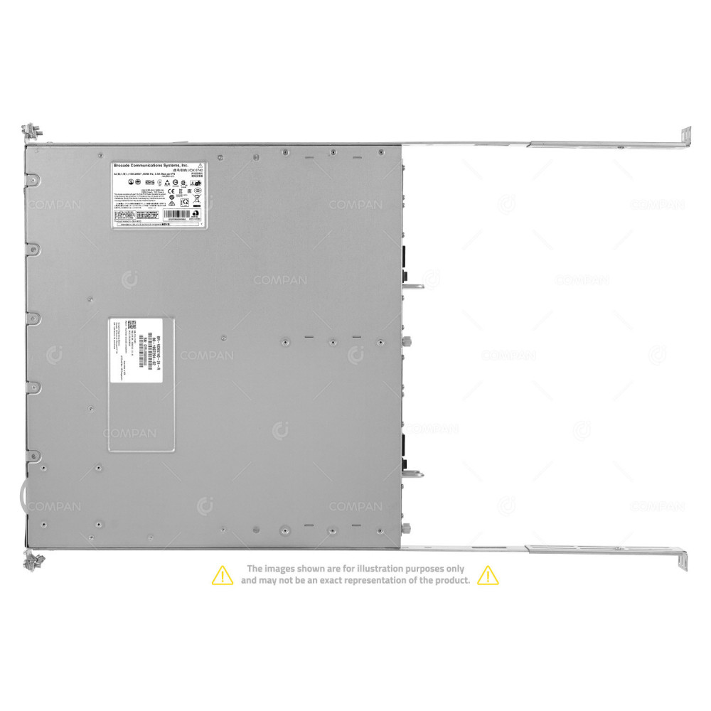 BR-VDX6740-24-R BROCADE BR-VDX6740-48 48X 10GB SFP+ 4X 40GB QSFP+ SWITCH WITH RAILS 80-1007294-02, VDX6740