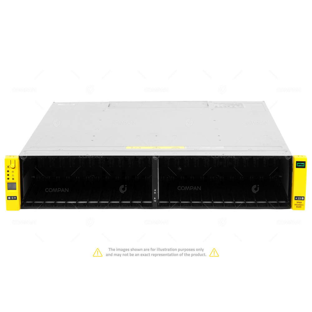 H6Z02B HPE 3PAR STORESERV 8400 4 NODE STORAGE SYSTEM 8400, QR490-63017, H6Y95-63002