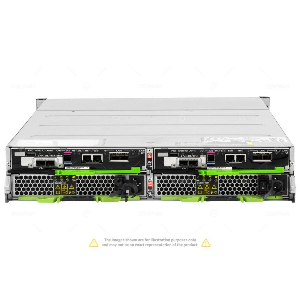 ET104AU FUJITSU ETERNUS DX100 S4 BASE 24 BAY 2.5" ENCLOSURE WITHOUT RACK EAR COVERS CA07662-B202, CA07662-D202