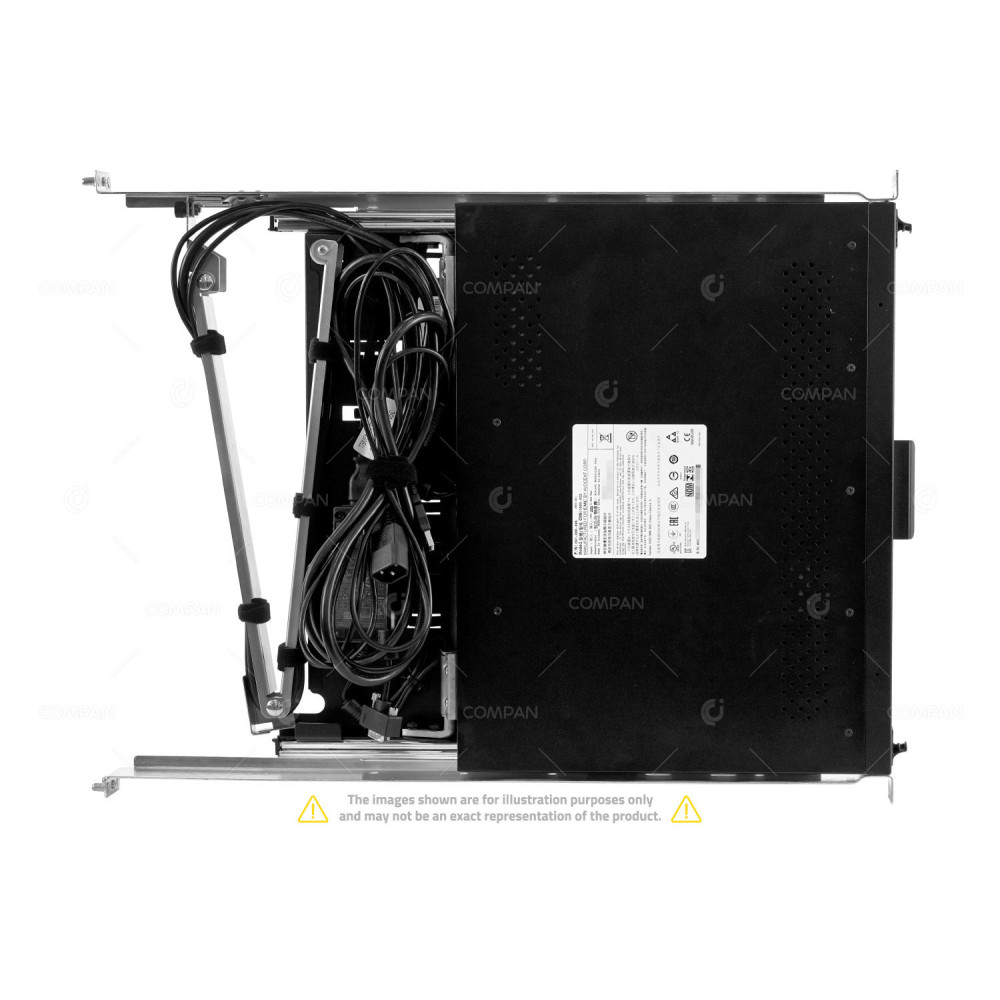 091-000-096 EMC 18.5 LCD RACKMOUNT KVM CONSOLE WITH RAILS QWERTY US 1099-002, 520-907-504, 620-853-502
