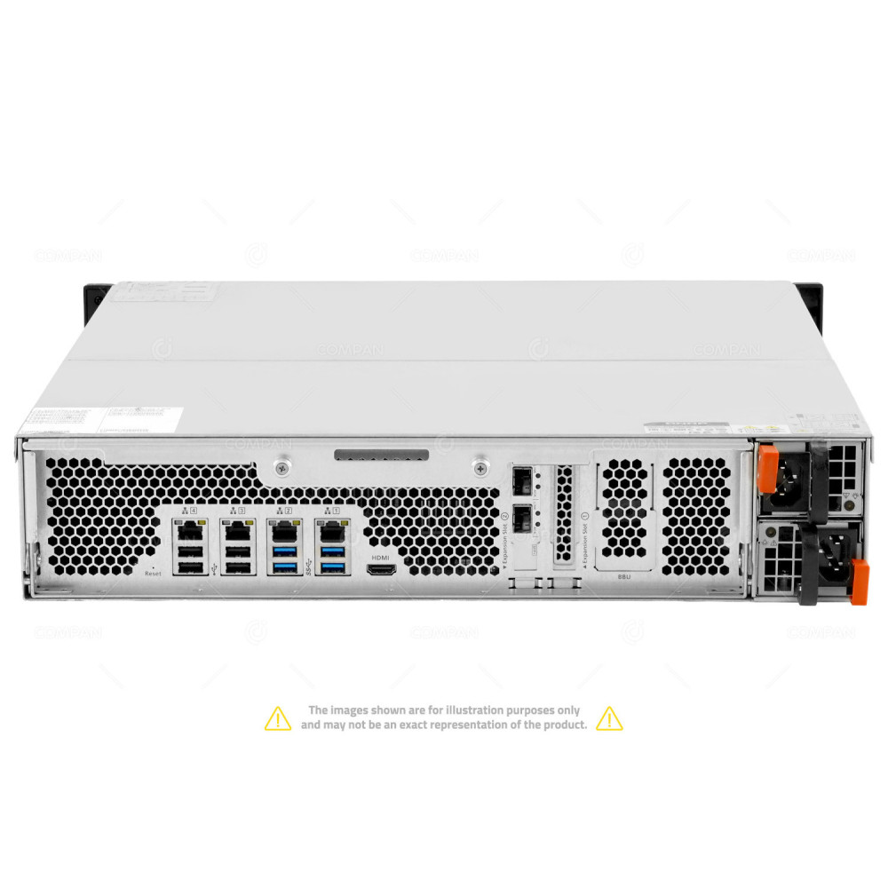 TS-EC1280U QNAP 12-BAY 3,5" 4X 1GB ETHERNET 2X 10GB SFP+ 12TB (12X 1TB SSD) NAS SERVER TS-EC1280U-RP
