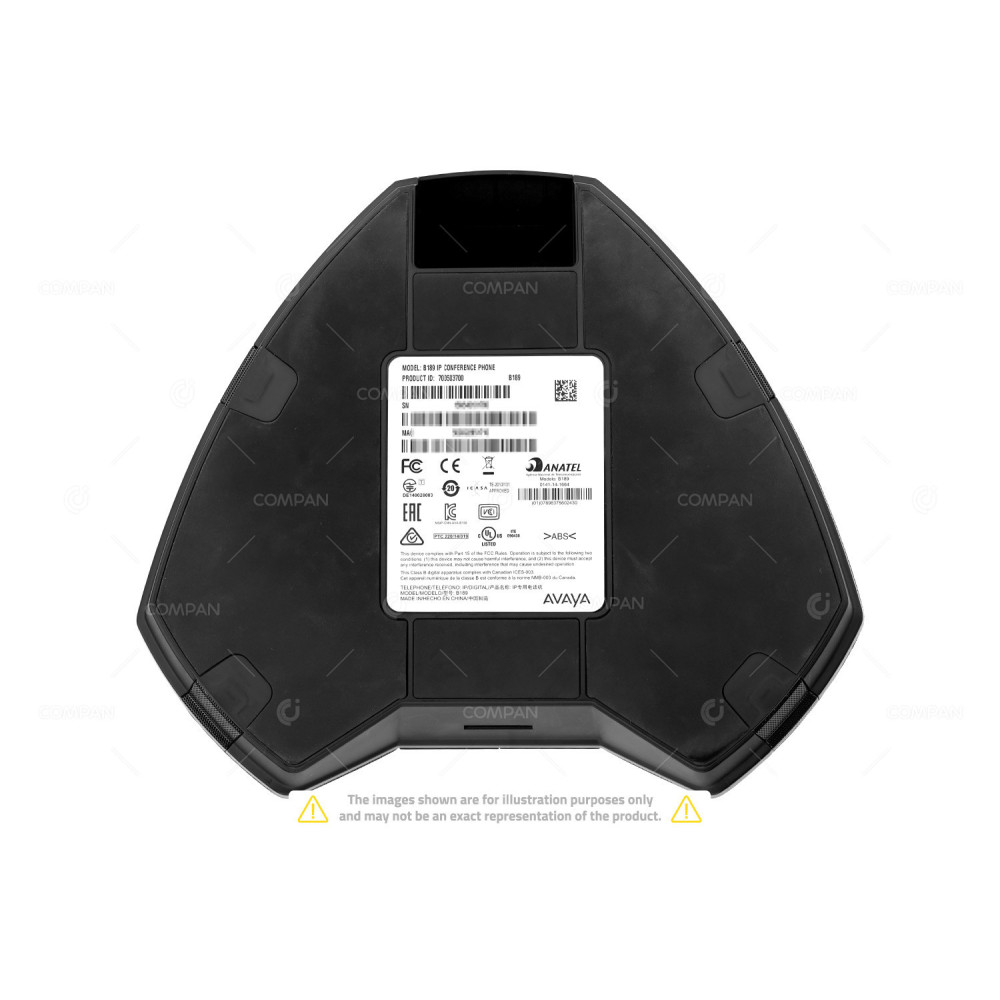 B189 AVAYA CONFERENCE PHONE B189 700503700, 0141-14-1664, B189D01A-1009