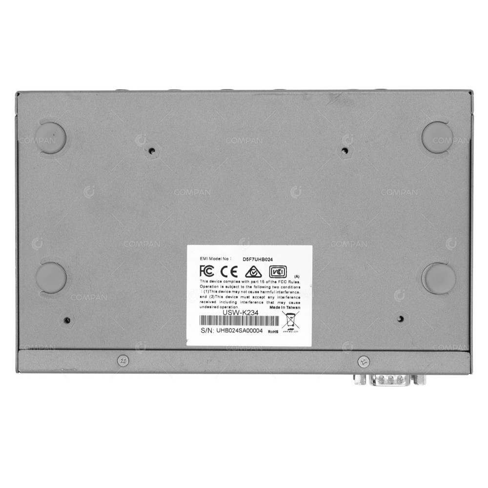 USW-K234 REXTRON 4 PORTS USB 2.0 SWITCH WITH HOTKEY, IR CONTROL USW-K234, D5F7UHB024