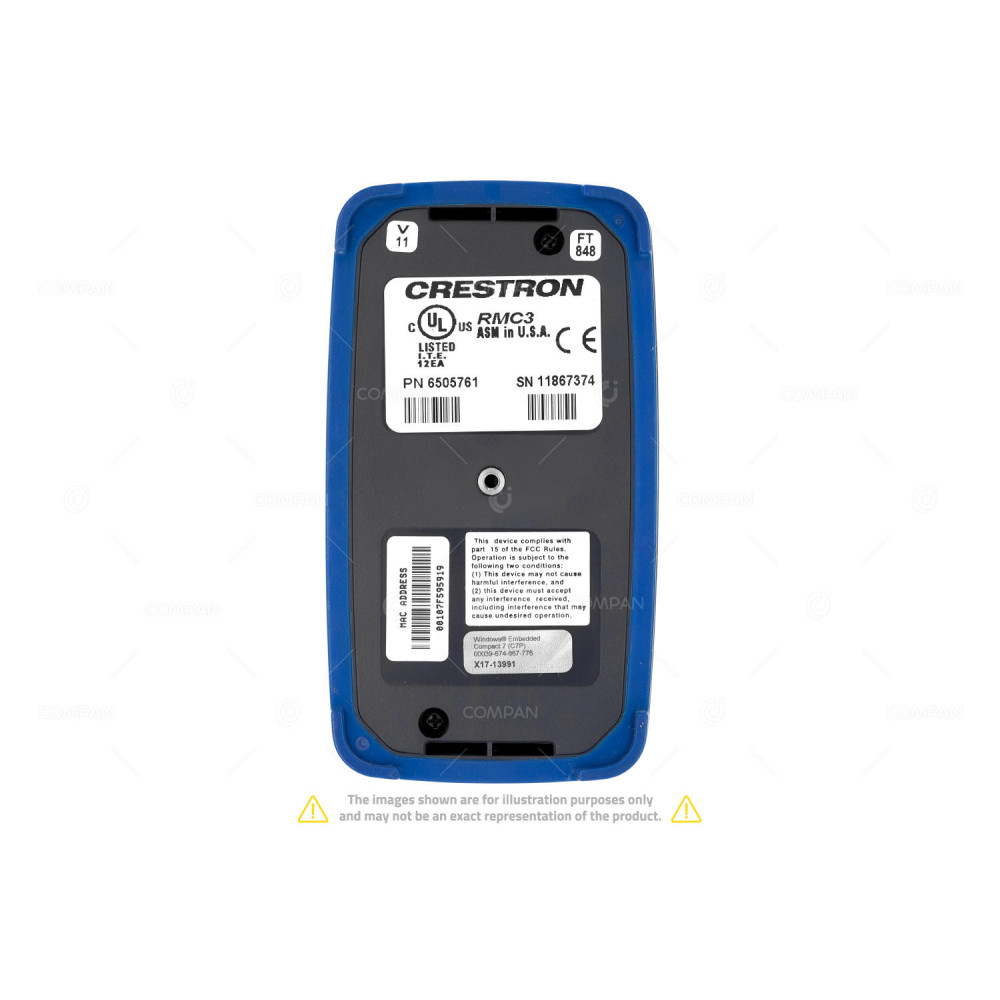 RMC3 CRESTRON 3-SERIES ROOM MEDIA CONTROLLER WITH 256MB RAM AND 4GB FLASH 6505761