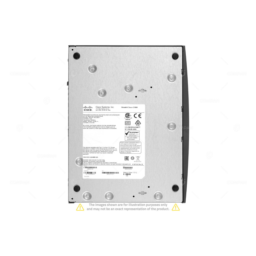 C888-K9 CISCO C888-K9 ROUTER 4X 1GB ETHERNET C888, 800-40131-01, 47-26715-01