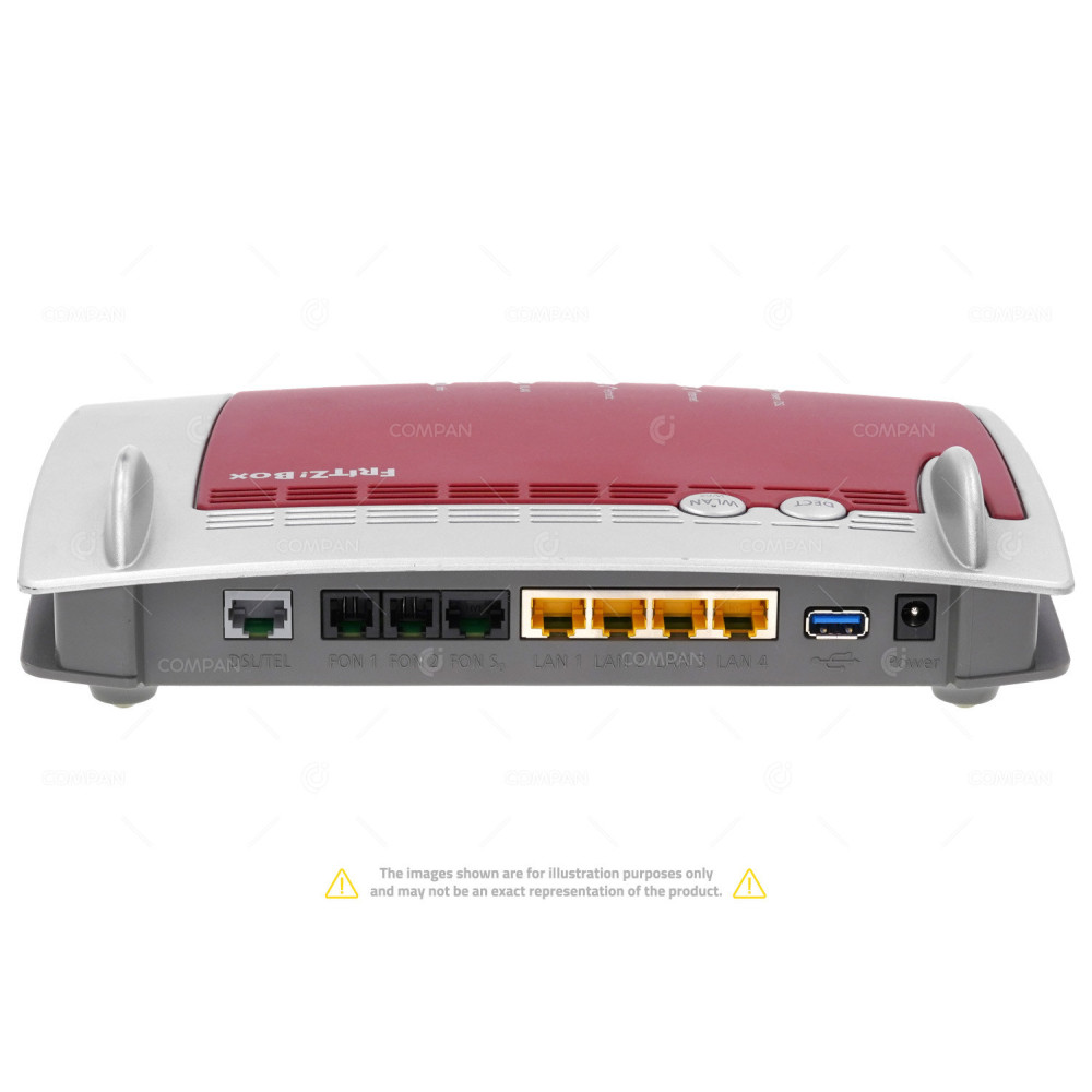 20002664 FRITZBOX 7490 4 PORT 1GB ETHERNET MULTIFUNCTIONAL WIRELESS ROUTER 7940