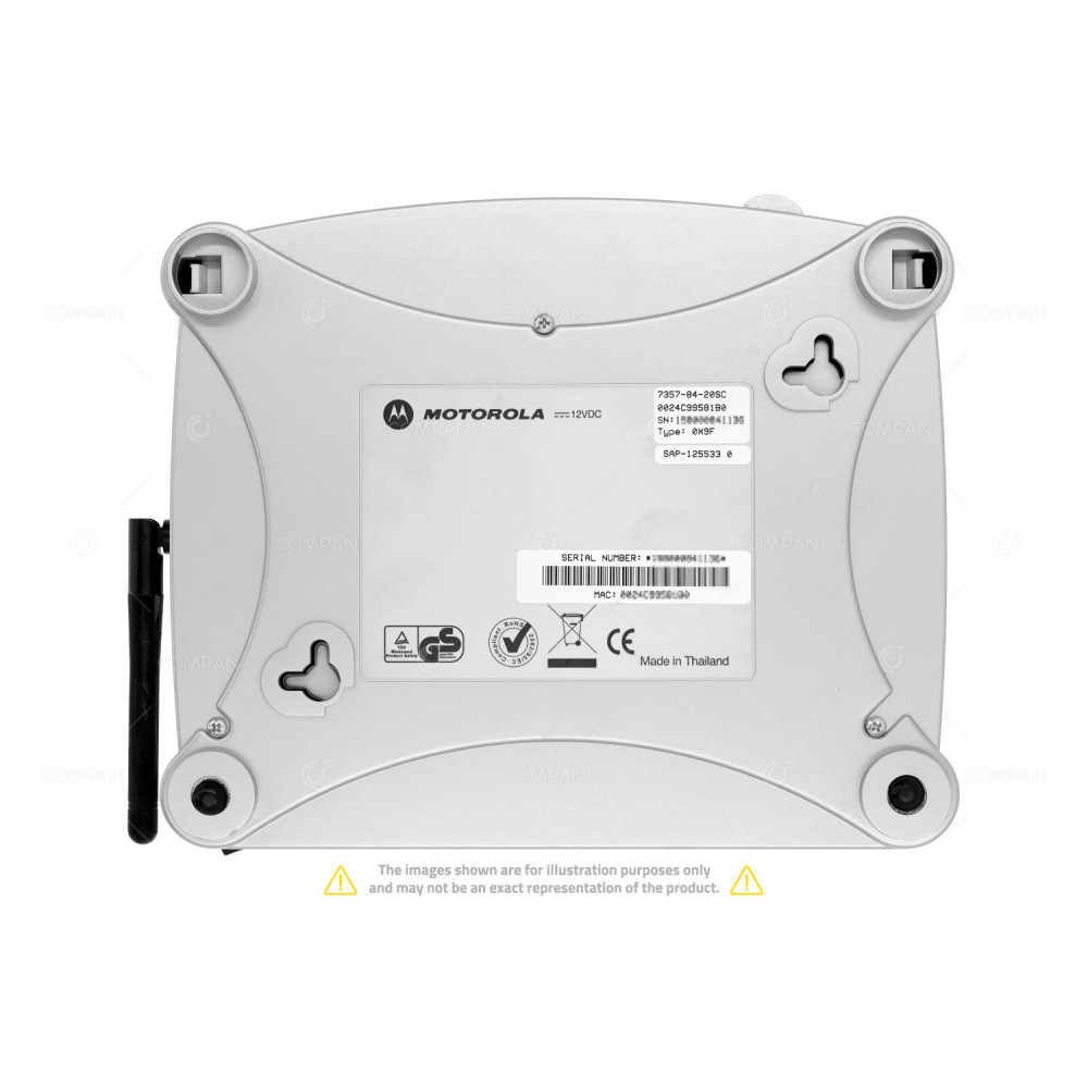 9F MOTOROLA SWISSCOM 0X9F 4 PORT ETHERNET ROUTER 7357-84-20SC, SAP-125533