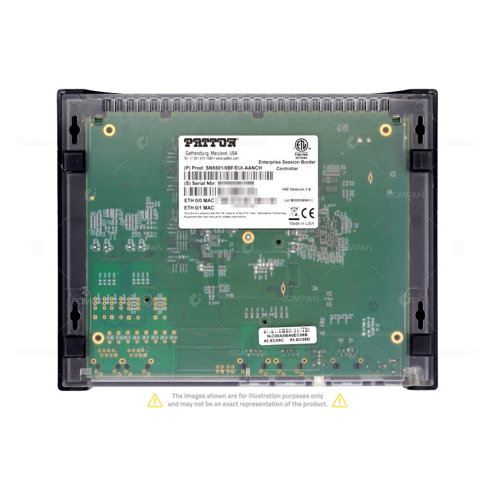 SN5501 PATTON SMARTNODE SN5501 2 PORT 1GB ETHERNET WITH AC ADAPTER -