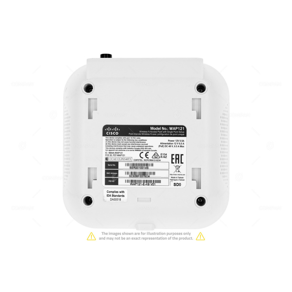 WAP121 CISCO WAP121 1GB WIRELESS ACCESS POINT P27-WAP121, 5604A-WAP121