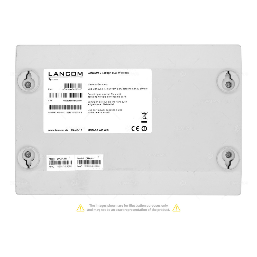L-460AGN LANCOM L-460AGN MANAGABLE DUAL WIRELESS ACCESS POINT DNXA-H1