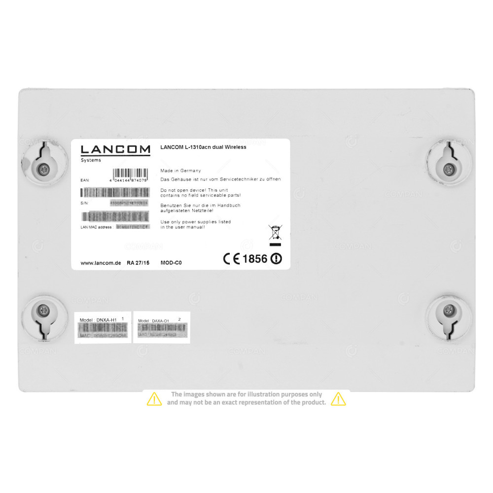 L-1310ACN LANCOM L-1310ACN MANAGABLE DUAL WIRELESS ACCESS POINT DNXA-H1, DAXA-O1