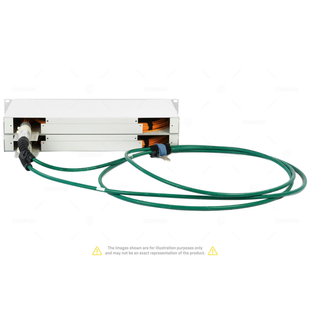 FSFCPB24P FIBERSWISS DUAL 19' 1U 24 FC PORT PATCHBAY WITH RACKMOUNT, CABLE -