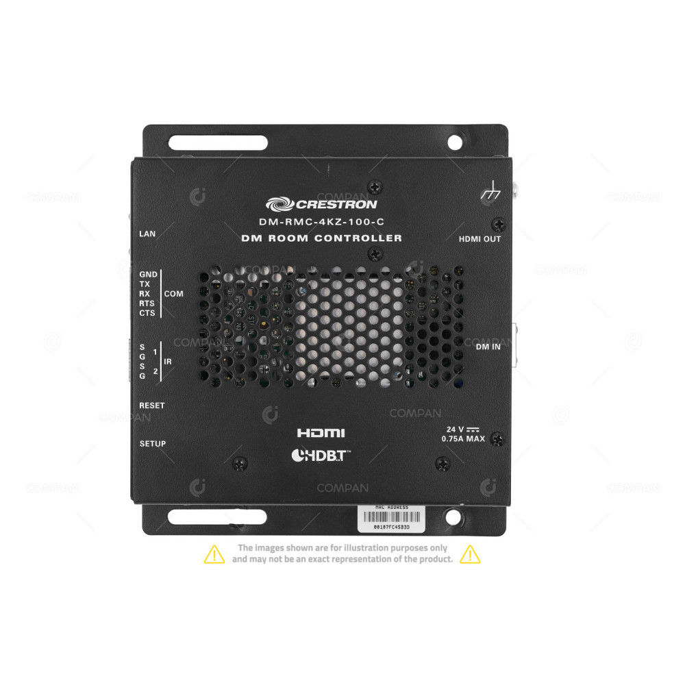 DM-RMC-4KZ-100-C CRESTRON DM-RMC-4K-100-C 4K DIGITALMEDIA 8G+ RECEIVER & ROOM CONTROLLER WITH AC ADAPTER 6508077, DM-RMC-4K-100-C