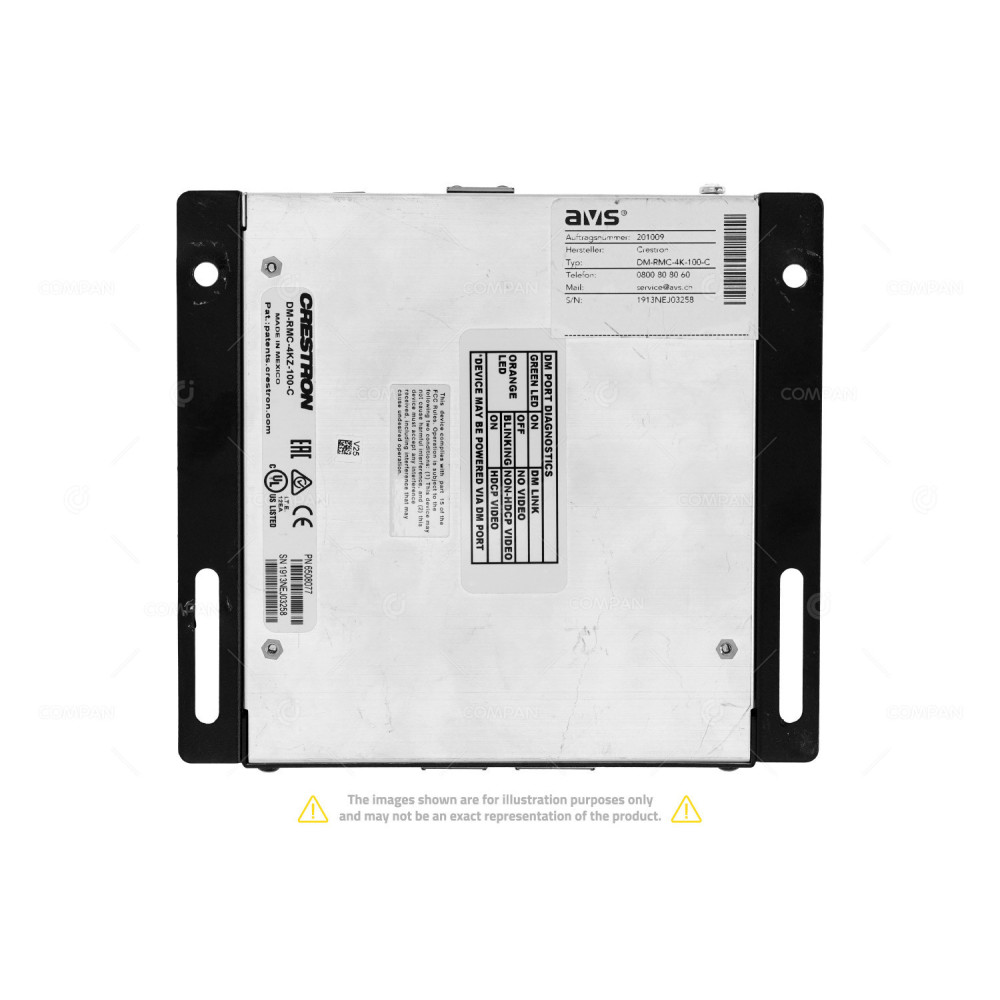 DM-RMC-4KZ-100-C CRESTRON DM-RMC-4K-100-C 4K DIGITALMEDIA 8G+ RECEIVER & ROOM CONTROLLER WITH AC ADAPTER 6508077, DM-RMC-4K-100-C