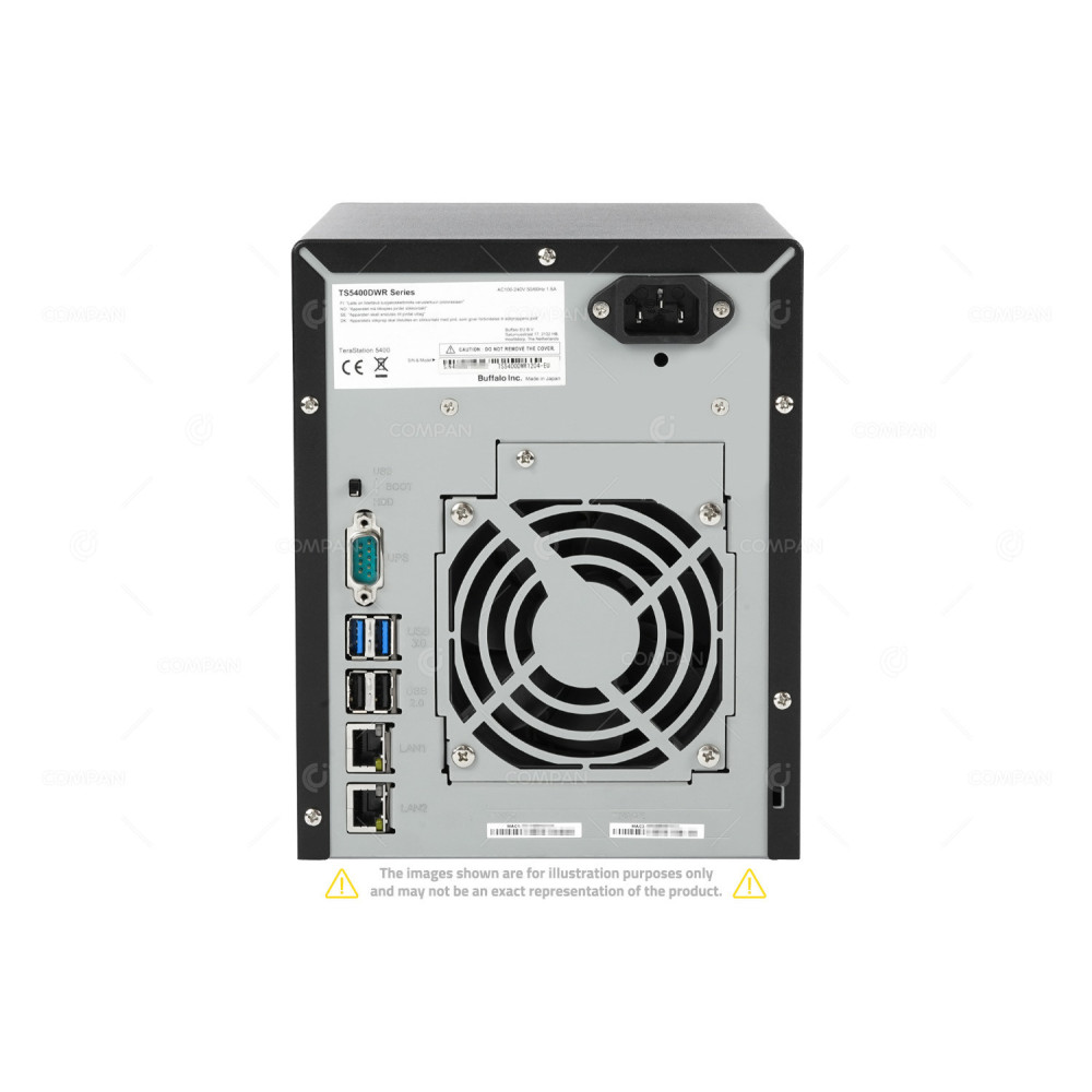 TS5400DWR BUFFALO TERASTATION 5400 4 BAY LFF SATA NAS SERVER TS5400DWR1204-EU
