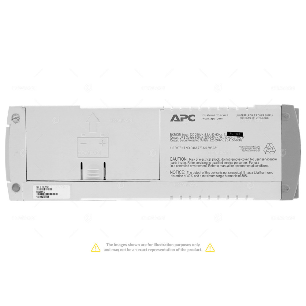 CS650 APC BACK-UPS 650VA 400W 230V BK650EI