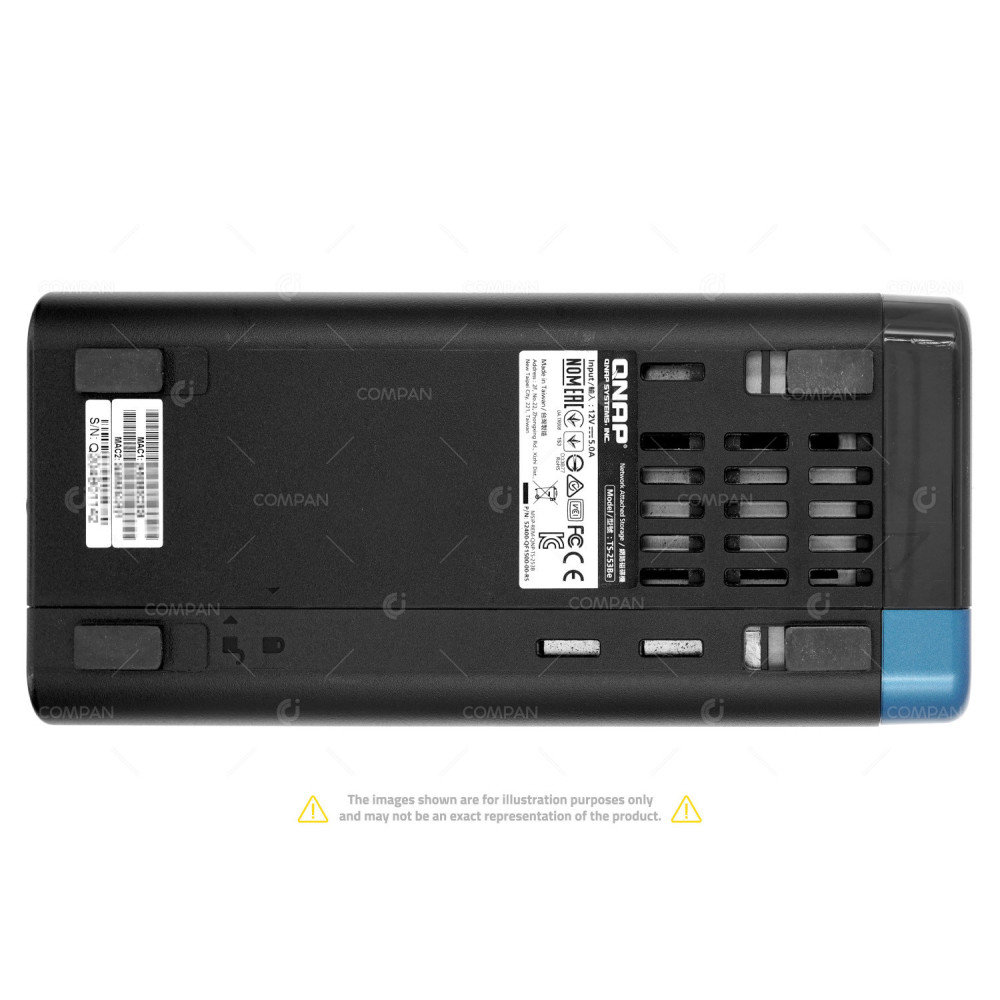 TS-253BE QNAP TS-253BE 2 BAY LFF NAS SERVER 52400-QF1500-00-RS