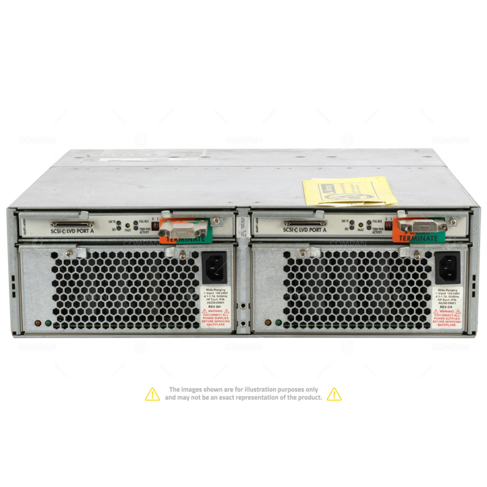 A6490-60100 HP STORAGEWORKS DISK SYSTEM 2300 14 BAY ULTRA160 SCSI STORAGE A6490AZ