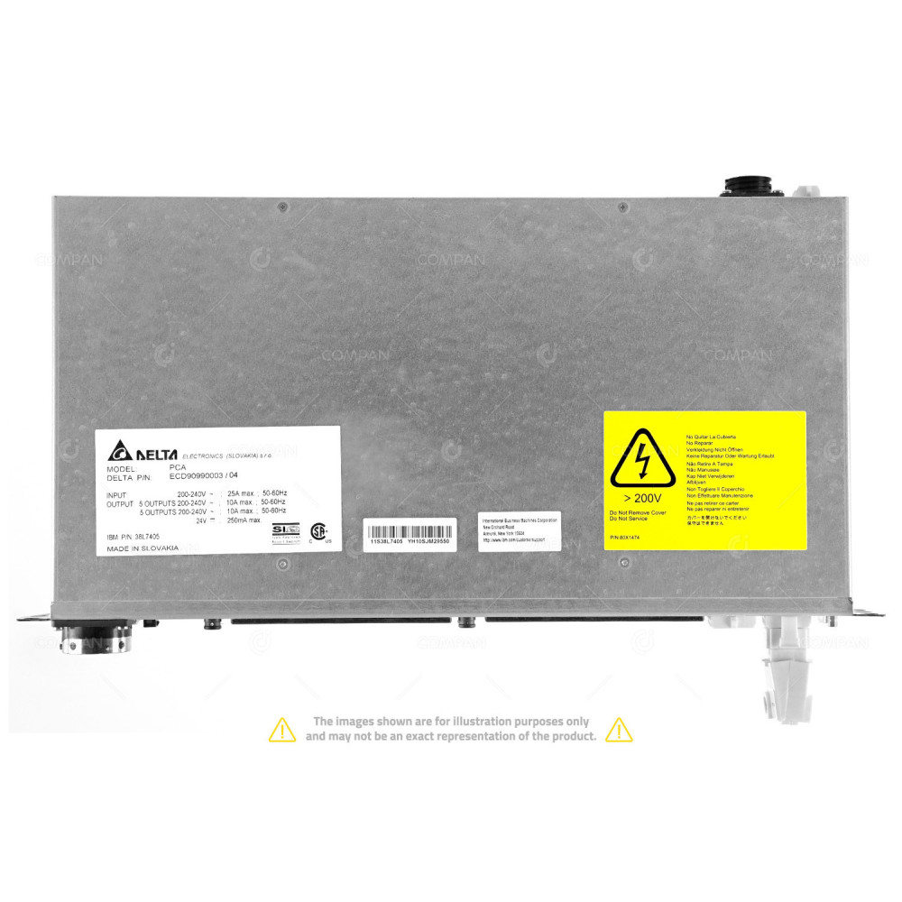 38L7405 IBM DELTA 10-OUTLET C13 TWISTLOCK PDU -