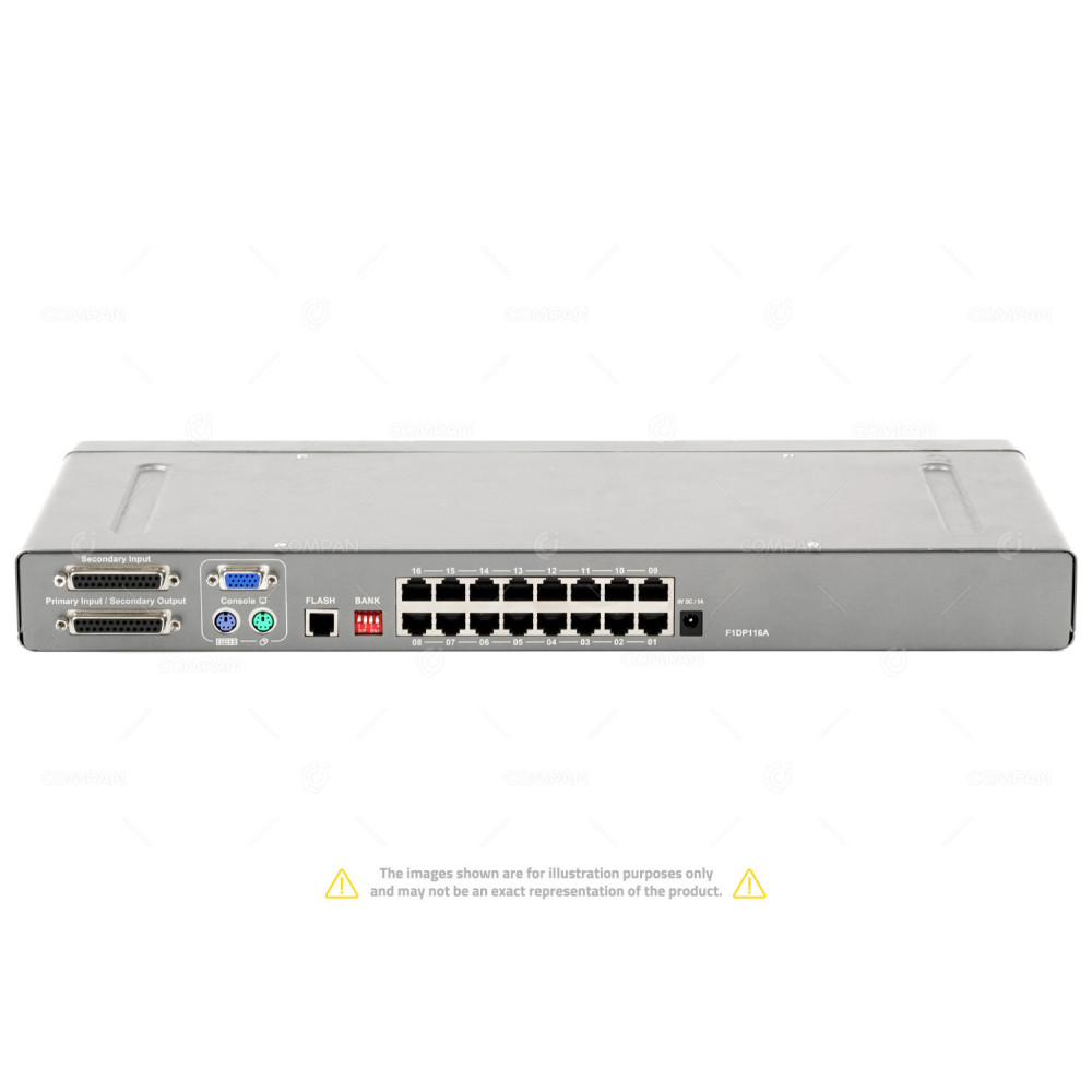 F1DP116A BELKIN 16 PORT CAT5 KVM SWITCH WITHOUT FRONT PANEL -