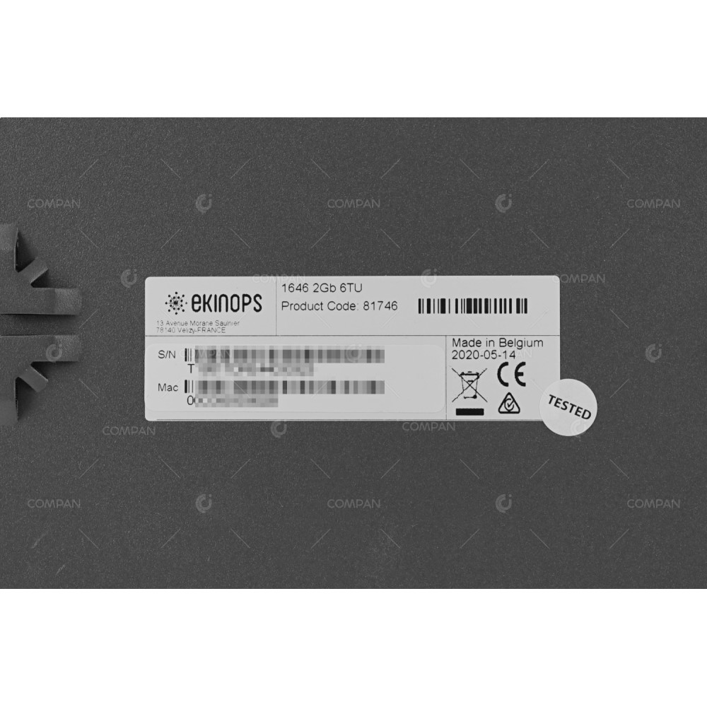 81746 EKINOPS ONEACCESS FIBRE ETHERNET ACCESS DEVICE 1646