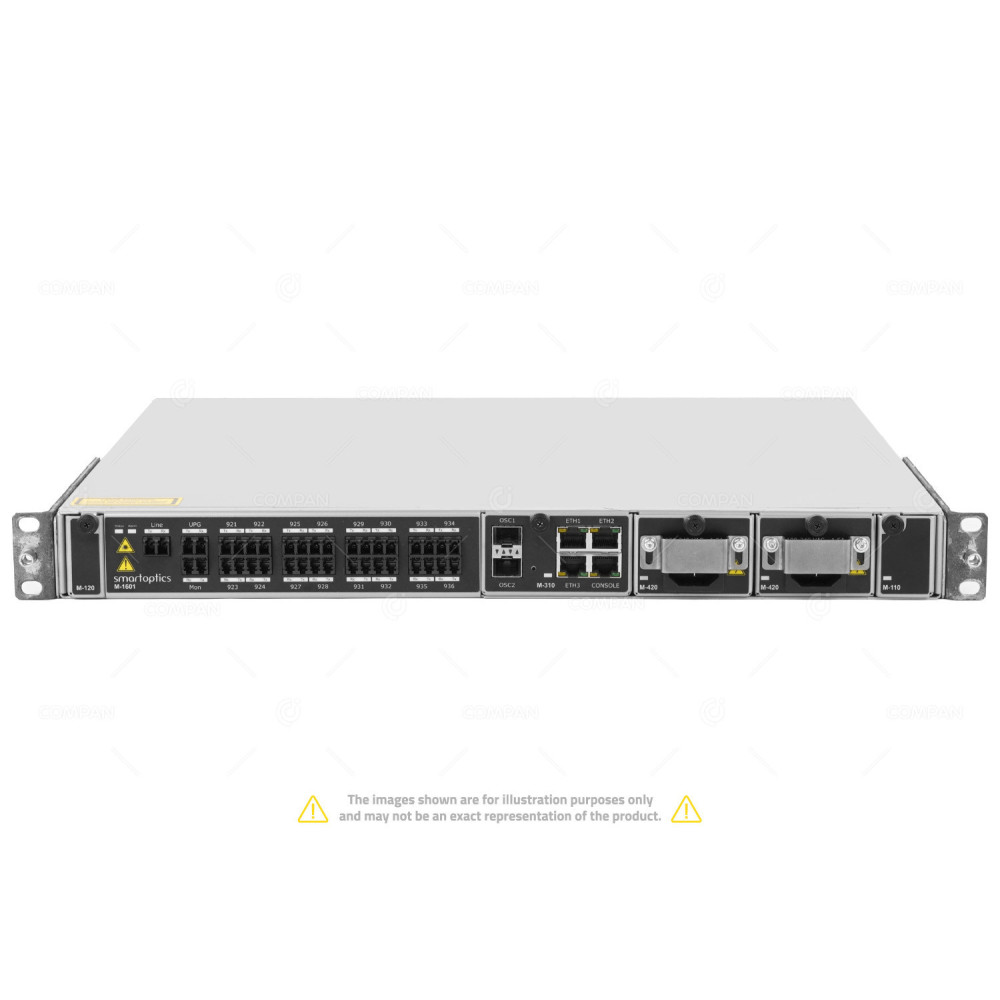M-1601-D1000C1 SMARTOPTICS 16 PORT 16GB FC 3 PORT 1GB BASE-T DWDM EXTENSION PLATFORM M-1601