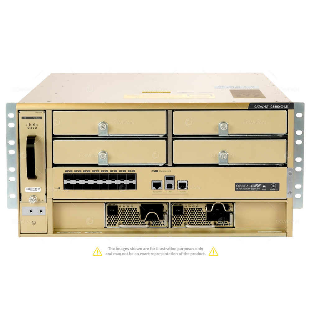 C6880-X-LE CISCO CATALYST 6880-X  16 PORT 10GB SFP+ EXTENSIBLE FIXED AGGREGATION SWITCH 68-4974-01