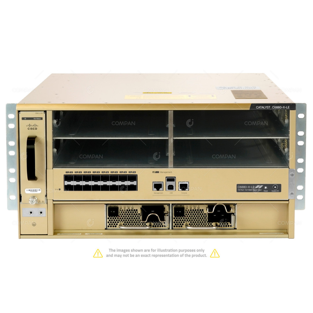 C6880-X-LE CISCO CATALYST 6880-X  16 PORT 10GB SFP+ EXTENSIBLE FIXED AGGREGATION SWITCH 68-4974-01