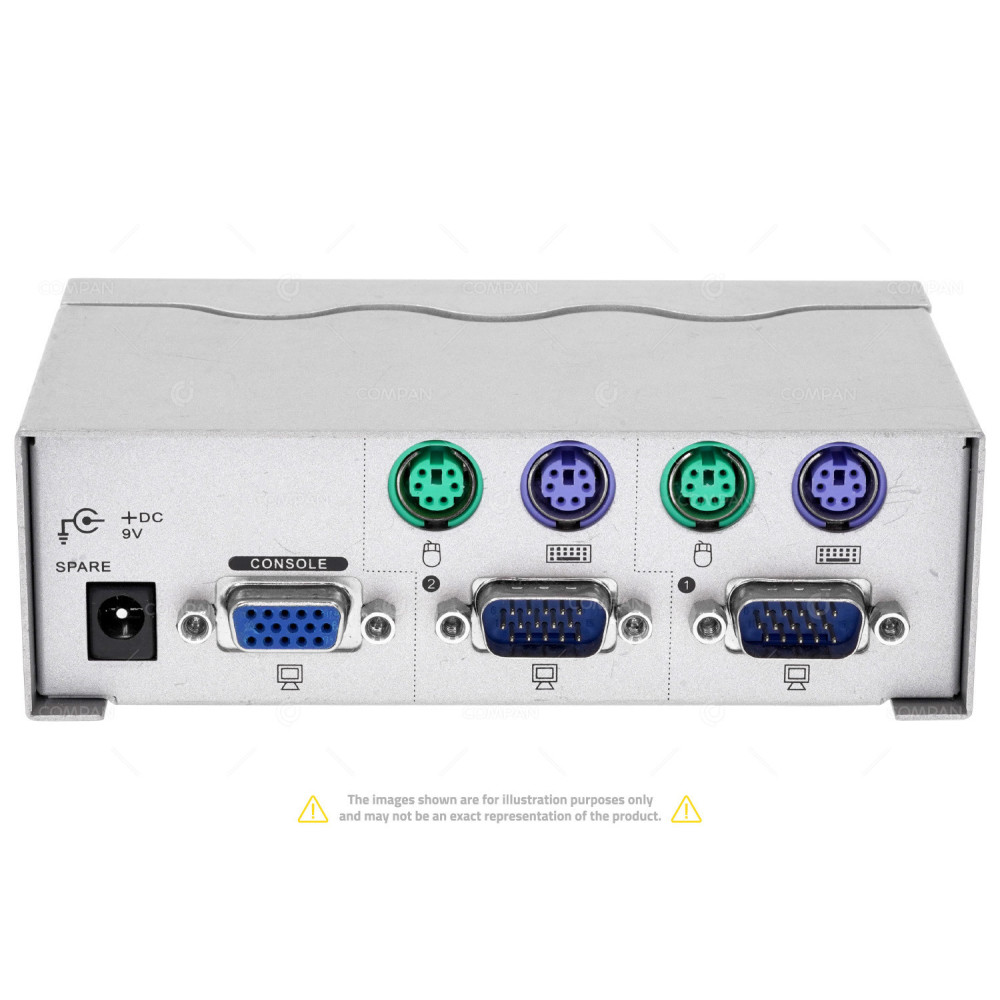 IC-712I SMART VIEW IC-712-I 2 PORT KVM SWITCH WITHOUT POWER SUPPLY IC-712-I