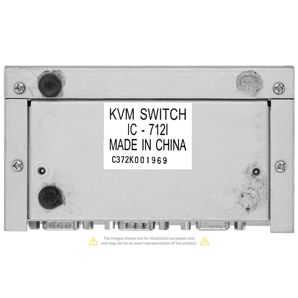 IC-712I SMART VIEW IC-712-I 2 PORT KVM SWITCH WITHOUT POWER SUPPLY IC-712-I