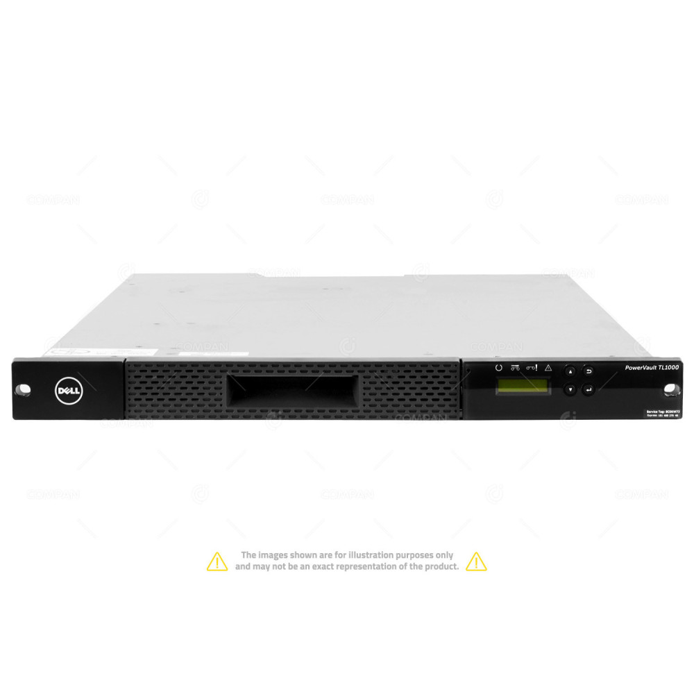 TL1000 DELL POWERVAULT TL1000 TAPE LIBRARY WITH LTO 7 DRIVE 0F42P0, F42P0