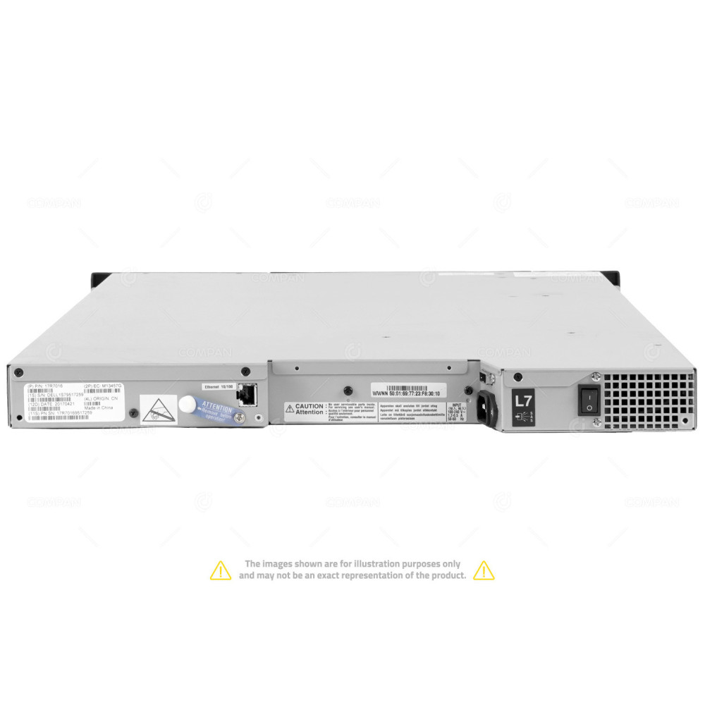 TL1000 DELL POWERVAULT TL1000 TAPE LIBRARY WITH LTO 7 DRIVE 0F42P0, F42P0