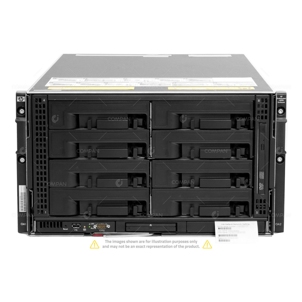 437502-B22 HP BLADESYSTEM BLC3000 8 SLOT BLADE ENCLOSURE -