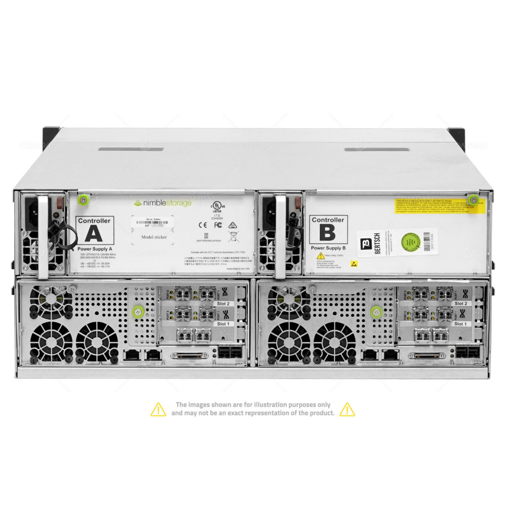 CS5000 NIMBLE STORAGE CS5000 48-BAY SFF SSD 68TB(23X 960GB SSD  24X 1,92TB SSD) STORAGE ARRAY -